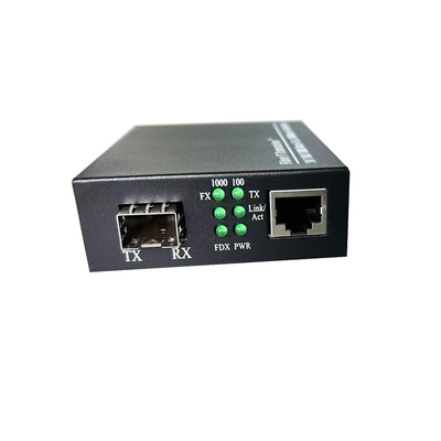 Long Range 1.25G SFP Optical Transceiver Module 60km Komponen Jaringan Serat Optik DDM Didukung