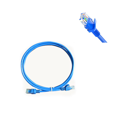 Kabel patch Cat6a berselindung ganda bersertifikat UL untuk transmisi jarak jauh