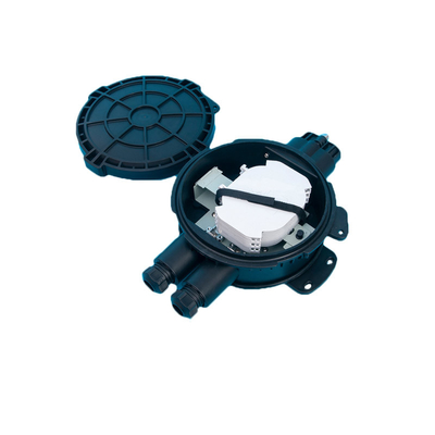 PP ABS PC Fiber Optic Splice Closure untuk FTTH FTTx FTTP OSP Wall atau Pole Mount 6-48 Core Capacity
