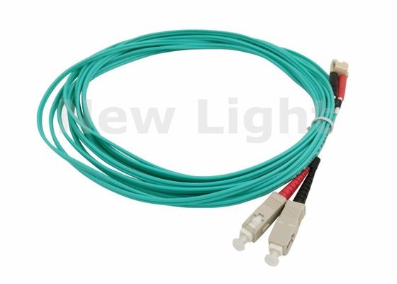 Single Mode SC-LC Optical Fiber Patch Cord dengan Diameter 2,0 mm untuk FTTH Cabling System