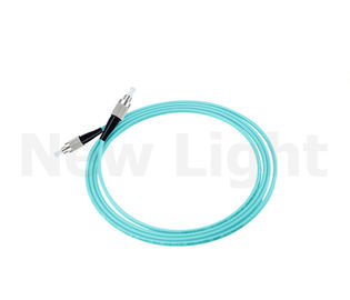 5M Multimode FC Kabel Patch Serat PVC Dan LSZH 3.0 Diameter Kabel Serat Simplex
