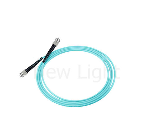 Kabel Patch Fiber Optik ST-ST Multimode OM3 2.0 atau 3.0 mm Simplex Warna Aqua