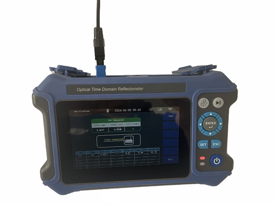 4.3 Inch LD Fiber Optic Light Test OTDR Tool Untuk Jaringan Udara