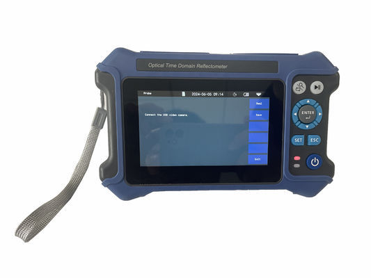 Alat serat optik dengan jarak uji 5m-80KM dan anti korosi untuk aplikasi overhead