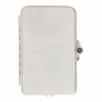 Kotak Terminasi Serat Optik ABS dengan Adaptor SC 8 Inti dan Tingkat Perlindungan IP-66 untuk Jaringan FTTH