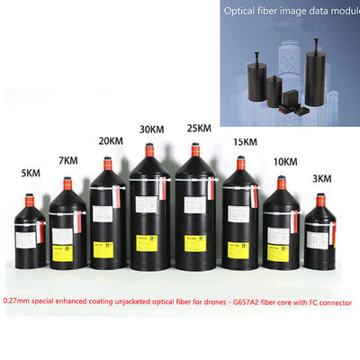 Kabel serat optik UAV kelas militer dengan opsi mode tunggal & multi mode dan antarmuka FC untuk konektivitas yang ditingkatkan