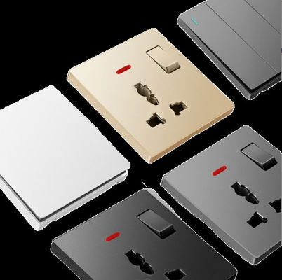 Socket LC/SC tahan api dengan ukuran 86 * 86 mm dan bahan konduktif perunggu fosfor untuk konektivitas yang andal