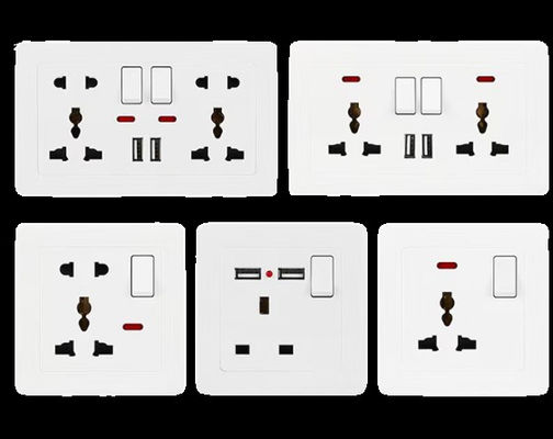 RJ45 dan LC/SC Hybrid Wall Switch dengan 10Gbps Cat6A dan 100Gbps OM4 untuk Kinerja Jaringan Ultimate