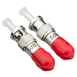 ST Female To Male Fiber Optic Attenuator, Daya Tinggi Single Mode Attenuator