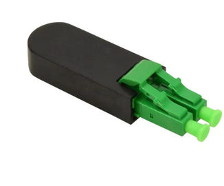 LC APC UPC Duplex Fiber Optic Adapter Loopback Dengan Housing Metal / Plastik