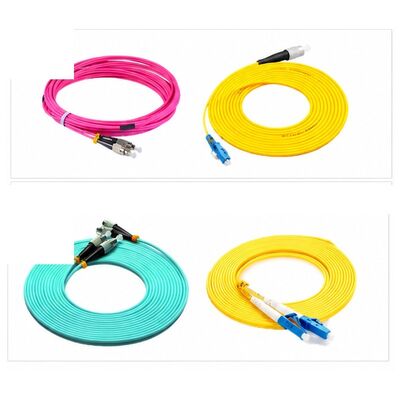 FC UPC Simplex Fiber Optic Pigtail dengan Konektor Logam 0,9mm OS2 G652D untuk OTDR dan Penggunaan Industri