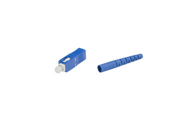 Konektor Fiber Optic Cap Tahan Lama SC UPC 2.0 / 3.0 Mm Bahan Plastik Simplex