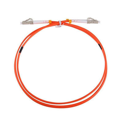 2.0mm PVC Single Mode Fiber Optic Patch Cord dengan Garansi 3 Tahun dan Konektor LC/SC/ST/FC