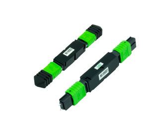 Fiber Tunggal Attenuator Laki-Laki Untuk Bahan Plastik MPO / MTP Untuk 12 Serat