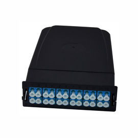Plastik MPO Kaset Modul Mpo Mtp Connector dan LC Duplex Adapter Mpo Mtp Cassette