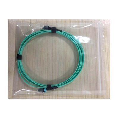 Kabel Patch Fiber Optik OM3 Multimode LC-LC Connector Diameter 2.0mm untuk Transmisi Data Berkecepatan Tinggi