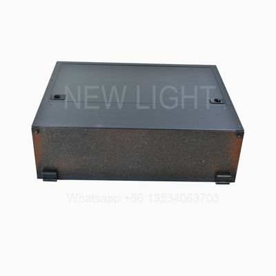 48 Port LC Fiber Optic Patch Panel dengan Cold Rolled Steel Drawer Structure untuk Jaringan FTTH