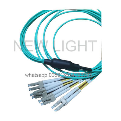 OM4 12 Core MPO MTP Kabel untuk 40G 100G High-Speed Data Transmission
