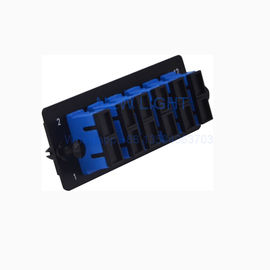 Custom Made Fiber Optic Patch Panel 3 LGX Adapter Pelat Untuk Rack Mount Patch Panel