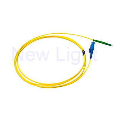 Kabel Patch Serat Optik Konektor E2000 APC LSZH Dupleks 2.0mm untuk Transfer Data Kecepatan Tinggi