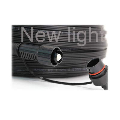 Kabel Patch Serat Optik HUAWEI Mini SC Tahan Air Luar Ruangan Peringkat IP67 FTTA untuk Lingkungan yang Keras