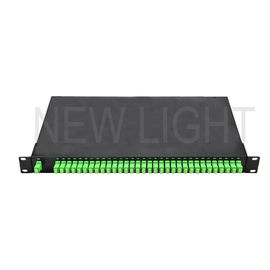 FTTH Sc / Apc Kabel Serat Optik Splitter 1x32 1X64 PLC Epon Splitter