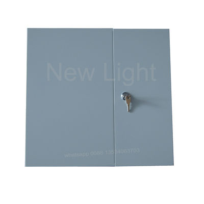 Outdoor Wall Mount Fiber Optic Splitter Box dengan 1x16 Splitter dan Cold-Roll Steel Construction