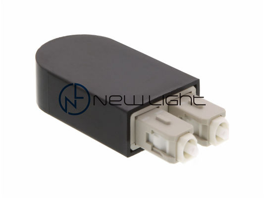 SC Duplex Fiber Optic Loopback dengan Plastic Material Stable Insertion Loss dan SC ke SC Connector untuk Multimode Fiber Testing