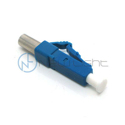 LC UPC Single Mode Fiber Optic Terminator Connector dengan panjang gelombang 1260-1640nm, 500MW Max Power, dan suhu kerja -40~+75 derajat