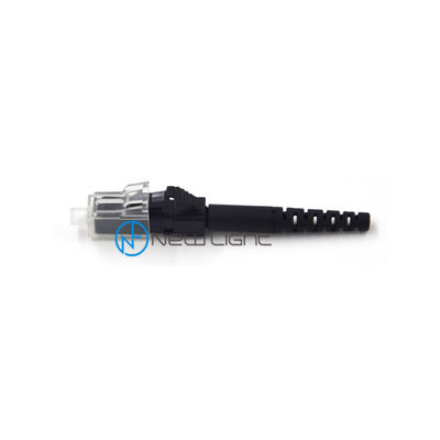 PC Multimode 0.9 / 2.0 / 3.0mm LC Fiber Optic Connector dengan Low Insertion Loss <0.3dB