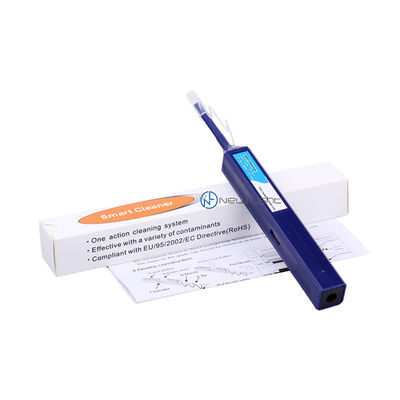 Zirconia Sleeve APC Compatible Fiber Optic Cleaning Pen dengan > 1000 Mating Durability untuk Konektor SC