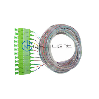 Outdoor LSZH OM3 Fiber Optic Patch Cable untuk Jaringan FTTH FTTB FTTX